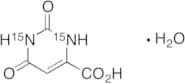 Orotic Acid-15N2 Monohydrate