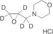 4-(Oxiranylmethyl)morpholine-d5 Hydrochloride