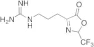 1-(3-(5-Oxo-2-(trifluoromethyl)-2,5-dihydrooxazol-4-yl)propyl)guanidine
