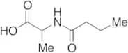 N-(1-Oxobutyl)-DL-alanine