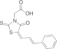 4-Oxo-5-(3-phenyl-2-propen-1-ylidene)-2-thioxo-3-thiazolidineacetic Acid