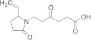 4-Oxo-6-(2-oxo-5-vinylpyrrolidin-1-yl)hexanoic Acid