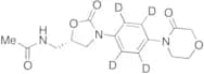 N-[[(5S)-2-Oxo-3-[4-(3-oxo-4-morpholinyl)phenyl]-5-oxazolidinyl]methyl]-acetamide-d4
