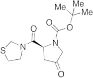 (2S)-4-Oxo-2-(3-thiazolidinylcarbonyl)-1-pyrrolidinecarboxylic Acid 1,1-Dimethylethyl Ester