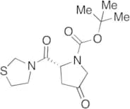 (2R)-4-Oxo-2-(3-thiazolidinylcarbonyl)-1-pyrrolidinecarboxylic Acid 1,1-Dimethylethyl Ester
