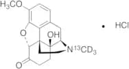 Oxycodone-N-methyl-13C,d3 Hydrochloride