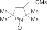 1-Oxyl-2,2,5,5-tetramethyl-∆3-(methanesulfonyloxymethyl)pyrroline-15N