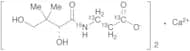 Pantothenic Acid-13C3,15N Hemicalcium Salt