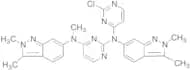 N2-(2-Chloropyrimidin-4-yl)-N2,N4-bis(2,3-dimethyl-2H-indazol-6-yl)-N4-methylpyrimidine-2,4-diamine