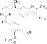 5-((4-((2,3-Dimethyl-2H-indazol-6-yl)(methyl)amino)pyrimidin-2-yl)amino)-2-(hydroxymethyl)benzenes…