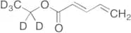 (2E)-2,4-Pentadienoic Acid Ethyl Ester-d5