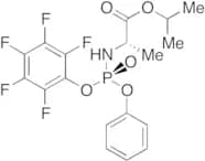 N-[(S)-(2,3,4,5,6-Pentafluorophenoxy)phenoxyphosphinyl]-L-alanine 1-Methylethyl Ester