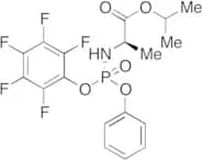 N-[(S)-(2,3,4,5,6-Pentafluorophenoxy)phenoxyphosphinyl]-D-alanine 1-Methylethyl Ester