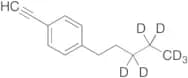 4-Pentylphenylacetylene-d7
