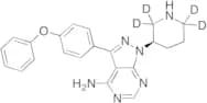 (R)-3-(4-Phenoxyphenyl)-1-(piperidin-3-yl)-1H-pyrazolo[3,4-d]pyrimidin-4-amine-d4