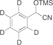 2-Phenyl-2-[(trimethylsilyl)oxy]acetonitrile-d5