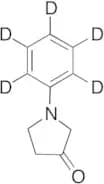 1-Phenyl-3-pyrrolidinone-d5