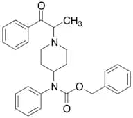 1-Phenyl-2-(4-N-Cbz-phenylamino-piperidin-1-yl)-propan-1-one