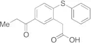 2-Phenylthio-5-propionylphenylacetic Acid