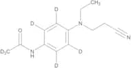 3-[(4-Phenylacetamide) ethylamino] propanenitrile-d7