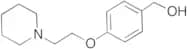 4-[2-(1-Piperidinyl)ethoxy]-benzenemethanol