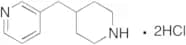 3-(4-Piperidinylmethyl)pyridine Hydrochloride (1:2)