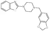 2-[1-(4-Piperonyl)piperazinyl]benzothiazole