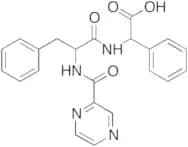 2-Phenyl-2-(3-phenyl-2-(pyrazine-2-carboxamido)propanamido)acetic Acid