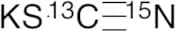 Potassium Thiocyanate-13C,15N