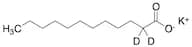 Potassium Dodecanoate-2,2-d2