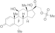 Pregna-1,4-diene-3,20-dione-9-fluoro-11β,17,21-trihydroxy-6α-methyl-21-methanesulfonate