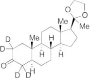 (5a)-Pregnane-3,20-dione-d4 Cyclic 20-(1,2-Ethanediyl Acetal)