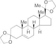Pregn-5-ene-3,20-dione Bis(cyclic ethylene acetal)