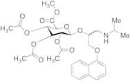 rac Propranolol b-D-Glucuronide Triacetate Methyl Ester