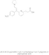 (E)-3-(6-(3-(Pyrrolidin-1-yl)-1-(p-tolyl)prop-1-en-1-yl)pyridin-2-yl)propanoic Acid