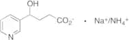 1-(3-Pyridyl)-1-butanol-4-carboxylic Acid Na+/NH4+ Salt