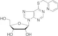6-(2-Pyridylmethylthio)-9-β-D-ribofuranosyl-9H-purine