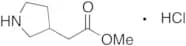 3-Pyrrolidineacetic Acid Methyl Ester Hydrochloride
