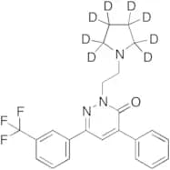 4-Phenyl-2-[2-(1-pyrrolidinyl)ethyl]-6-[3-(trifluoromethyl)phenyl]-3(2H)-pyridazinone-d8