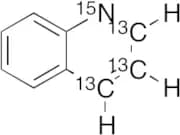 Quinoline-13C3,15N