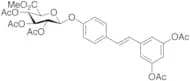 trans Resveratrol Penta-O-acetyl-4’-β-D-glucuronide Methyl Ester