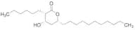 (3S,4S,6R)-3-Hexyl-4-hydroxy-6-undecyltetrahydro-2H-pyran-2-one