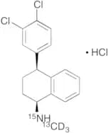 Sertraline-13C, 15N, d3 Hydrochloride