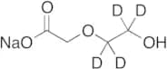 Sodium β-Hydroxyethoxyacetate-d4