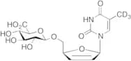 Stavudine 5-O-β-Glucuronide-d3