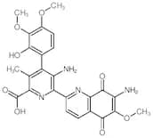 Streptonigrin from Streptomyces flocculus