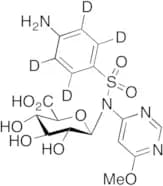 Sulfamonomethoxine-N1-glucosiduronic Acid-d4