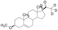 5-Pregnen-3β-ol-20-one-17α,21,21,21-d4 3-Methyl Ether
