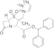 Tazobactam Diphenylmethyl Ester-15N3