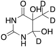 Thymine-α,α,α,6-d4 Glycol (mixture of diastereomers)